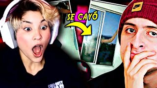 el PELIGRO de hacer TIKTOKS 😶  LauGamer REACCIONA a Jexs [upl. by Ahsirtal]