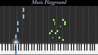 66 Jingle Bell Rock Piano Tutorial Normal Speed [upl. by Htebizile]