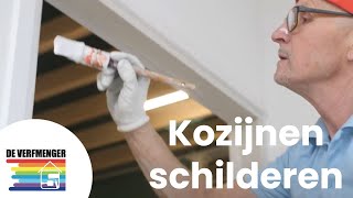 Kozijnen schilderen  Hoe schilder je een kozijn  De Verfmenger [upl. by Grimes]