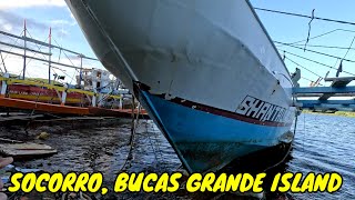 DITO PALA ANG PAGAWAAN NG MALALAKING BANGKA SA ISLA NG SOCORRO BUCAS GRANDE [upl. by Lorou]