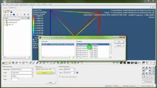 Hypermesh 04  1D Truss  Modal Analysis [upl. by Merline]