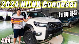 2024 Toyota Hilux Conquest 4X4 The best upgrades andito na  Walk around Tour [upl. by Nosreme924]