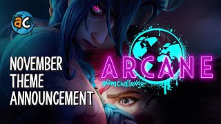 💥 Arcane Animation Challenge AnimChallenge November 2024 [upl. by Eciralc]