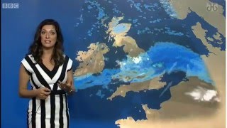 Behnaz Akhgar BBC Wales Weather 121215 [upl. by Edasalof103]