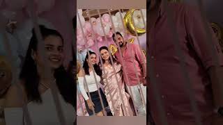 Devoleena Bhattacharjee baby Showerbeautifulphoto babyshower devoleenabhattacharjee [upl. by Htezil]