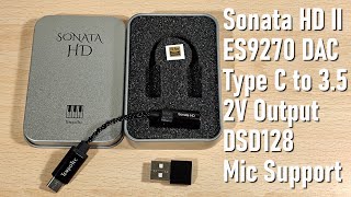 Tempotec Sonata HD II Review  High Quality Type C to 35mm Audio adapter [upl. by Primrosa]