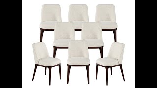 DC5211 Carrocel Custom Frank Dining Chairs [upl. by Nauquf]