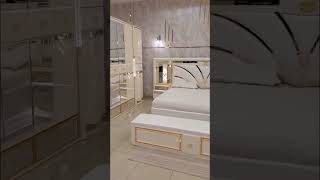 Luxury white bedroom furniture modernfurnitureinlowbudget [upl. by Nylegna530]