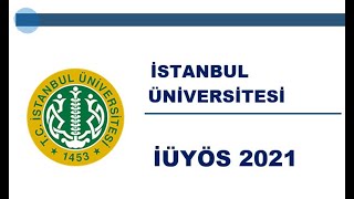 İstanbul Üniversitesi YÖS 2021 İÜYÖS 2021 Sınavı [upl. by Mikes]