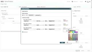 Clarizen Conditional Formatting Tutorial [upl. by Afatsuom]