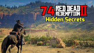 74 Hidden Secrets That Players Missed in Early Chapters  Red Dead Redemption 2 [upl. by Rida873]