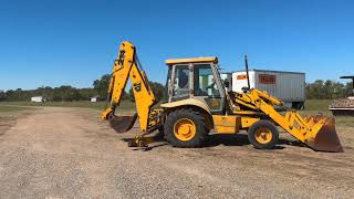 Lot 836  JCB 214 Series 2 Loader Backhoe [upl. by Zerlina]