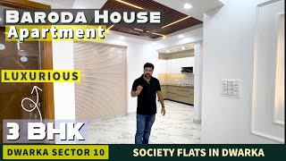 Baroda House Apartments  Luxurious 3 BHK Apartment in Dwarka in Sector 10 Dwarka [upl. by Avron321]