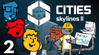 Thicc Floorplates and Carceral Urbanism Justin Roczniak Destroys Cities Skylines 2 with Friends [upl. by Wood]