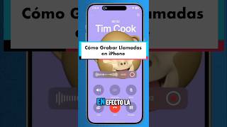 Cómo GRABAR Llamadas de Teléfono en iPhone con iOS 18 [upl. by Glanville]