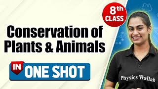 Conservation of Plants and Animals in One Shot  CBSE Class 8th  Pariksha Abhyas [upl. by Procto]