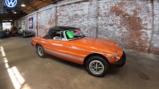 1978 MGB FOR SALE at McGinty Motorcars [upl. by Eillo]