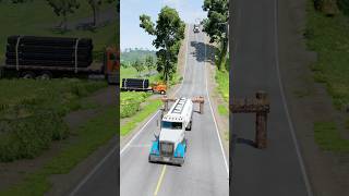 Tanker trucks logging trap part814 shortvideo india beamngdrive tanker truck shorts beamng [upl. by Leasia674]