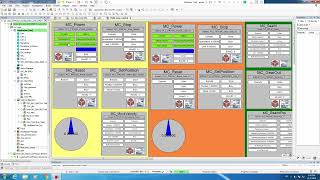 63  SoftMotion  Lexium  CNC  SMCInterpolator Velocity Override [upl. by Yelrah]