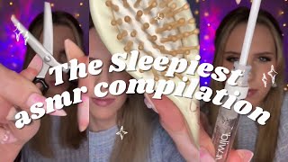 Sleepiest ASMR Compilation ✨ Cherry Spa Eye Exam Skincare Mascara Haircare amp More Tingles [upl. by Patience]