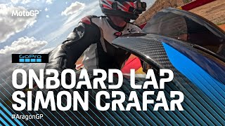 Twists and turns around Aragon ↪️  GoPro Lap with Simon Crafar [upl. by Leonor361]