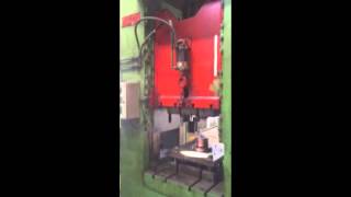 300 Ton Rovetta Brass Forging Press  MI6212 [upl. by Holzman]