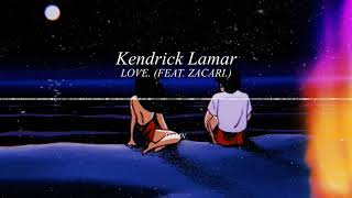 Kendrick Lamar  LOVE  Slowed 8D Audio [upl. by Gazzo]