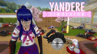 Killing Everyone with the Circular Saw  Yandere Simulator Demo [upl. by Mirna]