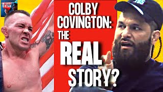 Jorge Masvidal Gives Full Backstory on Colby Covington Rivalry [upl. by Aivek]