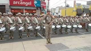 Contrapunto de Bandas Militares de Chile y Perú Tacna2017 [upl. by Atiner]