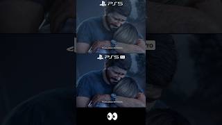 THE LAST OF US PART 1  PS5 PRO VS PS5 GRAPHICS COMPARISON 4K ps5pro gaming shorts [upl. by Nitsirhc]