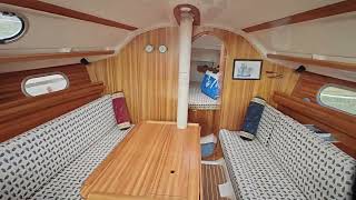 Dufour Gib Sea 33  Sailing boat for sale  Finland  Scanboat [upl. by Adnirem]