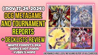 YuGiOh  OCG Metagame Report and Deck List Reviews  November 17242024  Post SUDA [upl. by Annamaria873]