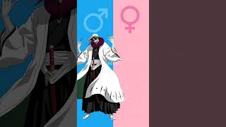 Bleach characters gender swap shorts edit anime gender swap bleach [upl. by Annaynek]