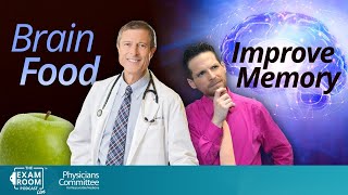 Foods That Improve Memory Naturally  Dr Neal Barnard Exam Room Live QampA [upl. by Lamaaj]