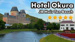 5 Star Luxury at Hotel Okura JR Huis Ten Bosch review [upl. by Lladnyk]