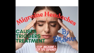 Migraine Headaches Symptoms Triggers amp Treatmentmigrainerelief migrainecausesmigrainetriggers [upl. by Bourke]