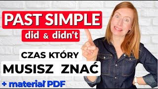 CZAS PAST SIMPLE  czas przeszły prosty [upl. by Akiehs]