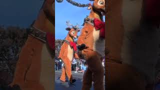 Santa Claus is Coming to Town in Disneyland’s A Christmas Fantasy Parade 🎅✨ [upl. by Nyrrat736]