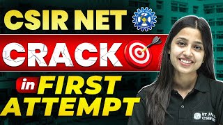 CSIR NET 2024  Crack CSIR NET in 1st Attempt 🔥 CSIR NET Exam Strategy Details Tips amp Tricks [upl. by Orwin312]