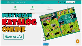 Tutorial membuat desain Katalog online [upl. by Mide]