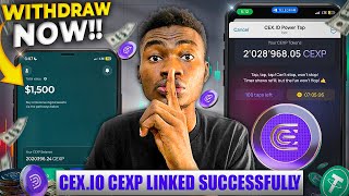 Cexio Withdraw Update How To create amp Verify Cexio Exchange and Link To Cexp Power Tap [upl. by Kenwood964]