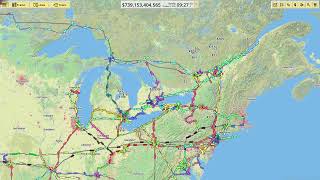 NIMBY Rails Map Showcase after 209hrs [upl. by Tully]