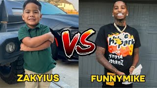 Funnymike Vs Zakyius The Trench Family Lifestyle Comparison [upl. by Hinman]