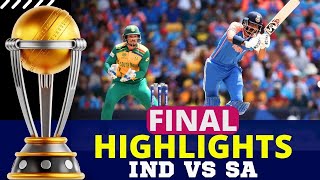 India Vs South Africa T20 WC Final HIGHLIGHTS  India Vs South Africa HIGHLIGHTS  IND VS SA FINAL [upl. by Raasch]