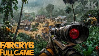 Far Cry 6  Full Game Cinematic Playthrough  4K RTX ON [upl. by Rehptosirhc]