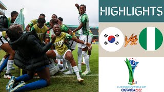 🇰🇷 South Koreaa vs Nigeriia 🇳🇬 Womens World Cup U20 Championship Highlights  Group C [upl. by Fenton270]