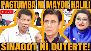 PAGKAWALA NI MAYOR HALILI SINAGOT NI DUTERTE CONG LUISTRO HINDI NAG PATINAG KAY PRRD [upl. by Fretwell]