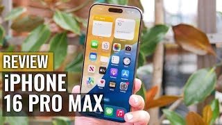 iPhone 16 Pro Max Review The KING is Back🔥 [upl. by Gloriane794]