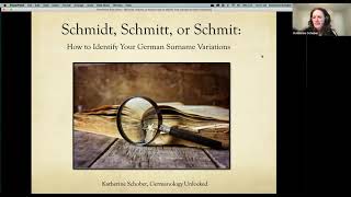 Question and Answer Session Schmidt Schmitt or Schmit German Surname Variations [upl. by Haroun]